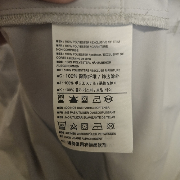 Arcteryx Exercise Dress Light Grey L - Picture 4 of 5